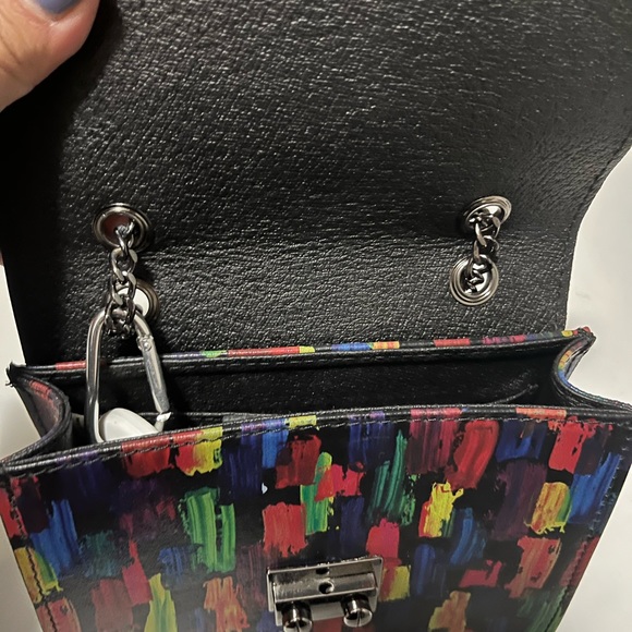 Multi chromatic cross body bag - Picture 4 of 8
